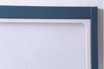 ペイント建具　ダイヤガラス入り　爽やかな色合いのドア(扉)