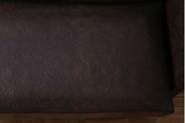 ヴィンテージ家具　ビンテージ　合皮　渋さが漂うメンズライクにおすすめなソファ(二人掛け)