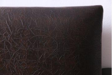 ヴィンテージ家具　ビンテージ　合皮　渋さが漂うメンズライクにおすすめなソファ(二人掛け)