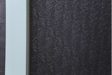 ペイント建具　ダイヤガラス入り　爽やかさが感じられる淡いカラーのガラス戸1枚(引戸、建具)