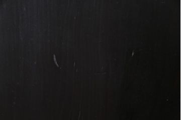 和製アンティーク　色ガラス・デザインガラス入り　ノスタルジックな雰囲気がお洒落な板戸2枚セット(建具、引き戸)