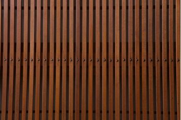 昭和中期　極上品　腰板ケヤキ材　趣と品のある佇まいが魅力の万本格子戸2枚セット(引き戸、建具)(1)