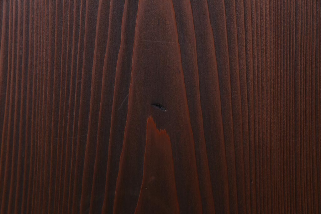 和製アンティーク　結霜ガラス入り　淡い色ガラスが優しげな雰囲気醸し出す板戸2枚セット(建具、引き戸)(1)