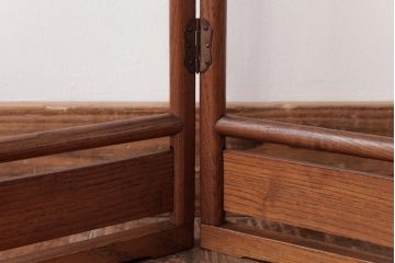 アンティーク雑貨　昭和初期　桑材　素朴な風合いが魅力の小さな衣桁