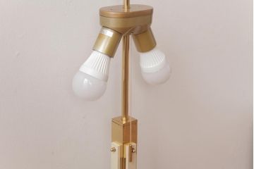 海外製　チェッカー模様がモダンでおしゃれなスタンドライト