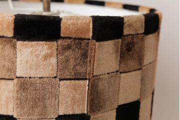 海外製　チェッカー模様がモダンでおしゃれなスタンドライト