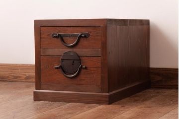 アンティーク家具　和製アンティーク　古い引き出しを使ったリメイク小引き出し
