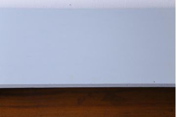 ペイント家具　淡いカラーがお洒落なオープンラック(書類棚)