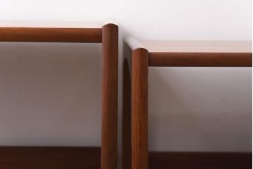 北欧家具　G-PLAN　チーク材　木のぬくもりが感じられるネストテーブル(サイドテーブル)(2)