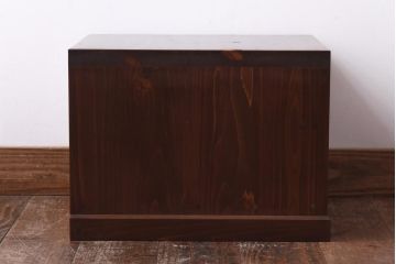 アンティーク家具　和製アンティーク　古い引き出しを使ったリメイク小引き出し(1)