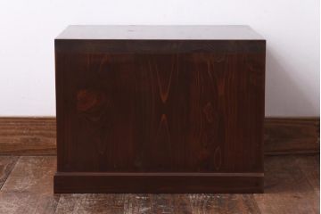 アンティーク家具　和製アンティーク　古い引き出しを使ったリメイク小引き出し(1)