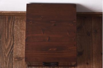 アンティーク家具　和製アンティーク　古い引き出しを使ったリメイク小引き出し(1)