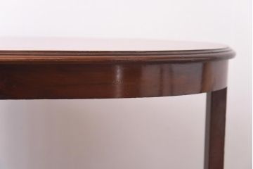 アンティーク家具　イギリスアンティーク　マホガニー材　象嵌　上品な雰囲気が魅力のサイドテーブル(飾り台)