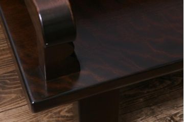 ビンテージ　松本民芸家具　厚みのある一枚板を座面に使ったスピンドルバックベンチ(長椅子)(定価約85万円)