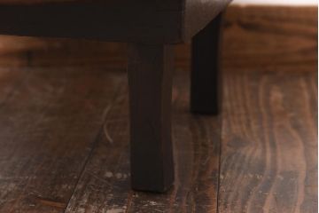 レトロ家具　昭和初期　栓材　レトロな佇まいが魅力の丸ちゃぶ台(座卓、ローテーブル)