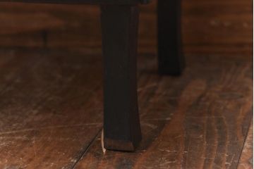 アンティーク家具　昭和初期　ひと味違った味わいが魅力の角ちゃぶ台(ローテーブル)