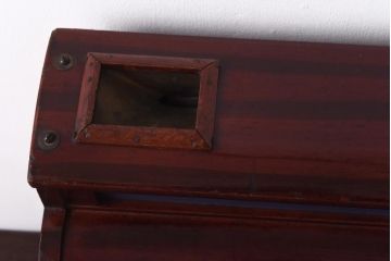 アンティーク雑貨　和製アンティーク　ミクニ自動金銭分類器　レトロな佇まいが魅力の木製レジスター