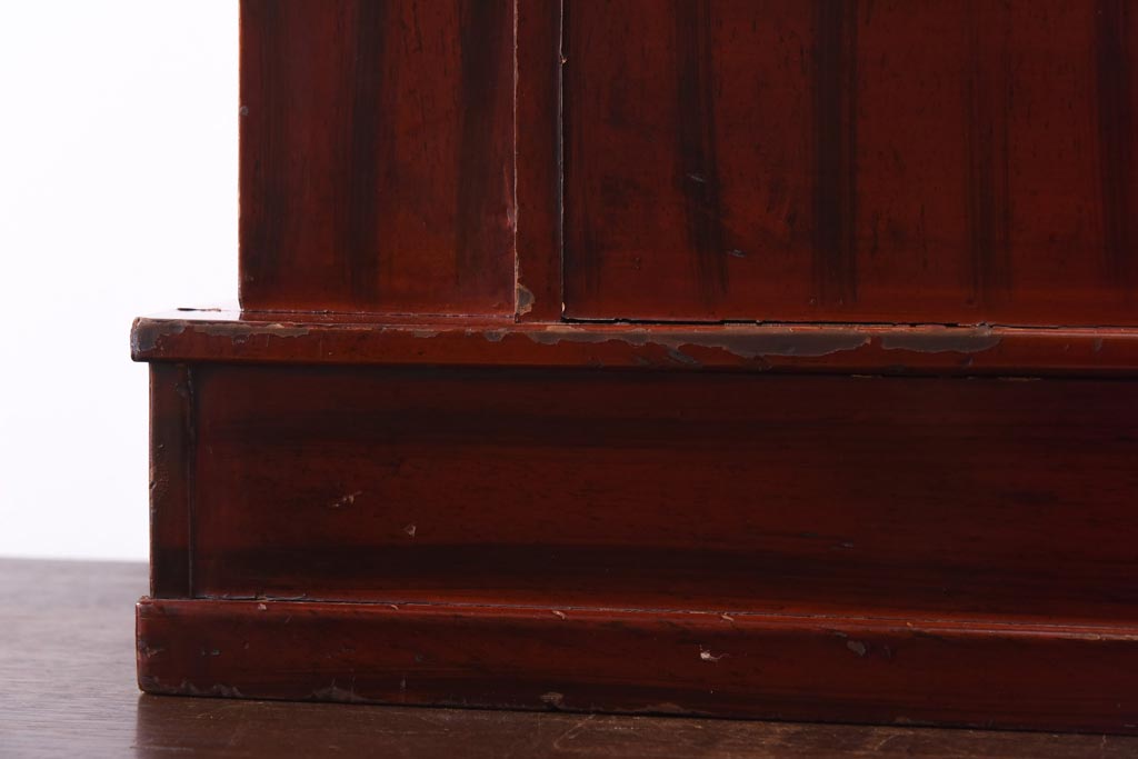 アンティーク雑貨　和製アンティーク　ミクニ自動金銭分類器　レトロな佇まいが魅力の木製レジスター