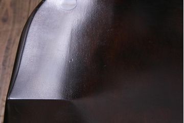 中古　松本民芸家具　ローバックの#91型キャプテンチェア(アームチェア、椅子)(定価約11万円)(3)
