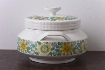 スペインビンテージ　PONTESA　THE CASTILLIAN COLLECTION　チュリーン(キャセロール、蓋付深皿、洋食器)(1)