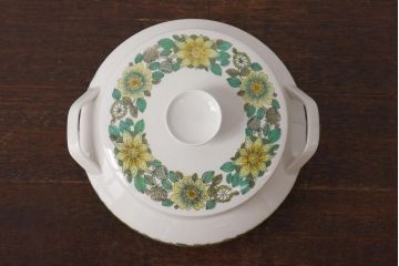 スペインビンテージ　PONTESA　THE CASTILLIAN COLLECTION　チュリーン(キャセロール、蓋付深皿、洋食器)(1)