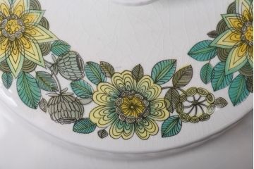 スペインビンテージ　PONTESA　THE CASTILLIAN COLLECTION　チュリーン(キャセロール、蓋付深皿、洋食器)(1)