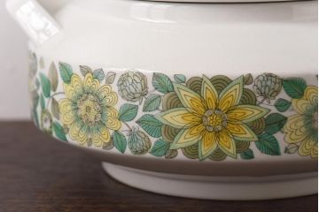 アンティーク雑貨　スペインビンテージ　PONTESA　THE CASTILLIAN COLLECTION　チュリーン(キャセロール、蓋付深皿、洋食器)(2)