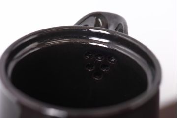 イギリスビンテージ　Gibson & Sons ブラックのおしゃれなポット(洋食器)