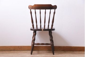 ヴィンテージ家具　ビンテージキツツキ　飛騨産業　穂高　カントリースタイルに合うチェア(椅子)(1)