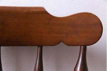 ヴィンテージ家具　ビンテージキツツキ　飛騨産業　穂高　カントリースタイルに合うチェア(椅子)(3)