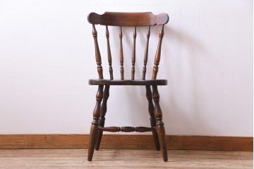 ヴィンテージ家具　ビンテージキツツキ　飛騨産業　穂高　カントリースタイルに合うチェア(椅子)