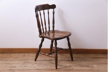 ヴィンテージ家具　ビンテージキツツキ　飛騨産業　穂高　カントリースタイルに合うチェア(椅子)