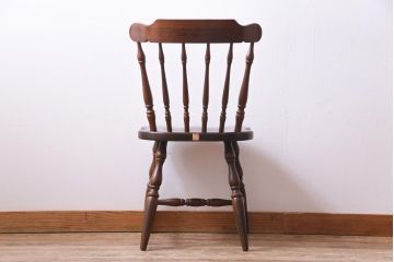 ヴィンテージ家具　ビンテージキツツキ　飛騨産業　穂高　カントリースタイルに合うチェア(椅子)