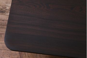 アンティーク家具　昭和初期　栓材　味わいある佇まいが魅力の角ちゃぶ台(座卓、ローテーブル)