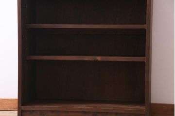 ラフジュ工房オリジナル　リメイク家具　組子　書院戸を取り入れた和モダンなガラス戸棚(収納棚、サイドボード)
