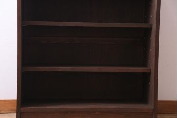 ラフジュ工房オリジナル　リメイク家具　アンティークの書院戸を使った戸棚(ガラス戸棚、収納棚、サイドボード)