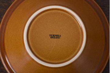 イギリスビンテージ　HORNSEA(ホーンジー)　SAFFRON(サフラン)　スープボウル2枚セット(サラダボウル)(2)