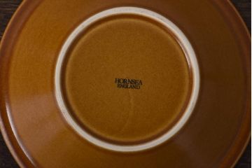 イギリスビンテージ　HORNSEA(ホーンジー)　SAFFRON(サフラン)　スープボウル2枚セット(サラダボウル)(3)