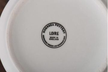 イギリスビンテージ　HORNSEA(ホーンジー)　LOIRE(ロアール)　マグカップ2個セット(コーヒーカップ)(1)