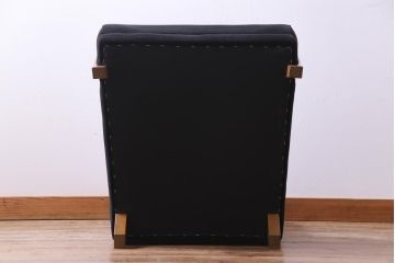 レトロ家具　和製アンティーク　昭和初期　レトロなフォルムがお洒落な1人掛けソファ(アームチェア)