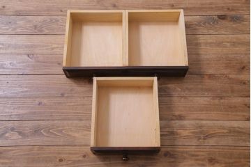 ビンテージ　神居民芸　珍しいデザインが目を引くエクステンションテーブル(ダイニングテーブル)