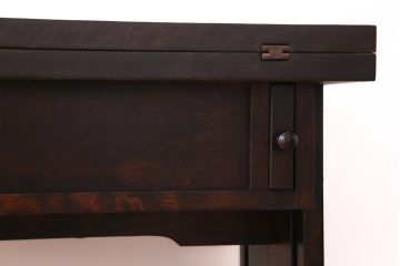ビンテージ　神居民芸　珍しいデザインが目を引くエクステンションテーブル(ダイニングテーブル)