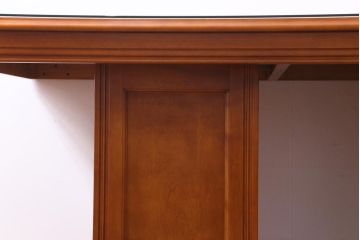 中古　横浜クラシック家具　ダニエル(daniel)　A-322・A-320　組み立て式ダイニングテーブル(定価約60万円)