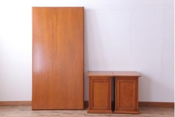 中古　横浜クラシック家具　ダニエル(daniel)　A-322・A-320　組み立て式ダイニングテーブル(定価約60万円)