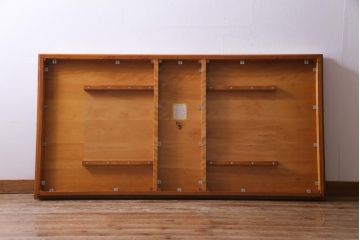 中古　横浜クラシック家具　ダニエル(daniel)　A-322・A-320　組み立て式ダイニングテーブル(定価約60万円)