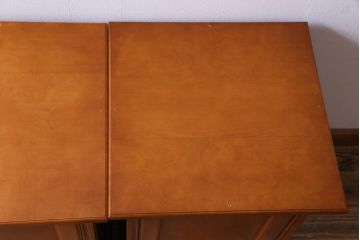 中古　横浜クラシック家具　ダニエル(daniel)　A-322・A-320　組み立て式ダイニングテーブル(定価約60万円)