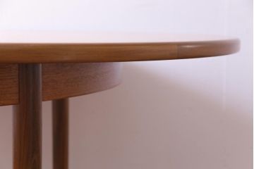 ヴィンテージ家具　北欧ビンテージ　G-PLAN(ジープラン)　お洒落で機能的なエクステンションテーブル(ラウンドテーブル、ダイニングテーブル)(1)