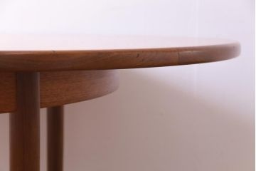 ヴィンテージ家具　北欧ビンテージ　G-PLAN(ジープラン)　お洒落で機能的なエクステンションテーブル(ラウンドテーブル、ダイニングテーブル)(2)