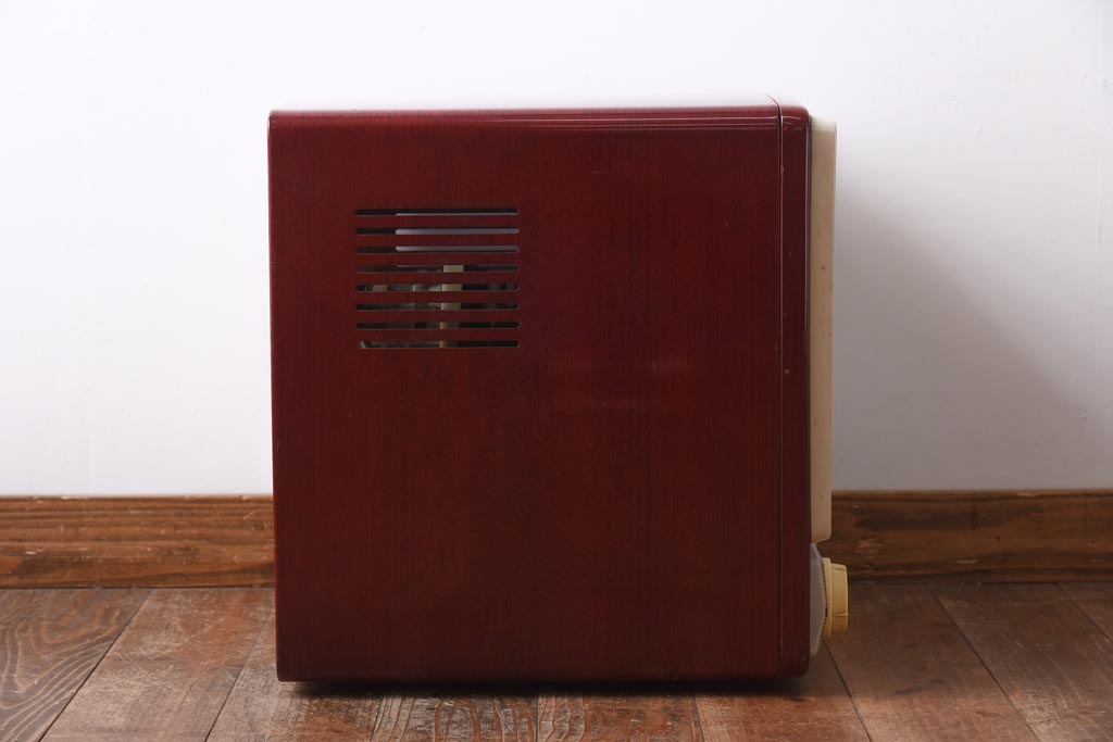 昭和レトロテレビ　アンティークインテリア　ジャンク品 アンテナ付きテレビ 昭和レトロ 当時物 ジャンク インテリア