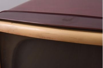 アンティーク雑貨　ジャンク品　三菱(ミツビシ、MITSUBISHI)製　ディスプレイに活躍するレトロなテレビ